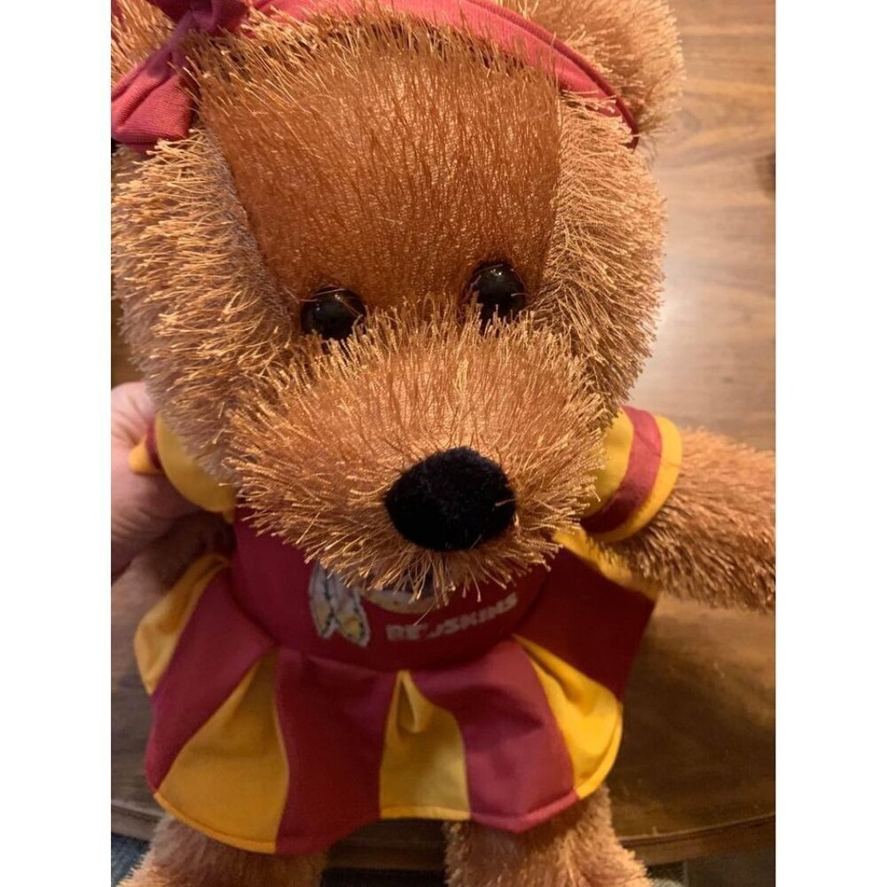 NFL Washington Redskins NFL Plush Teddybear Cheerleader P12